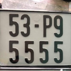 Ép biển số xe máy chống nước chất lượng