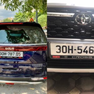 Ép biển số xe ô tô đẹp tại Ép Biển Số Hà Nội