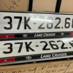 Ép biển số xe ô tô inox tại Ép Biển Số Hà Nội